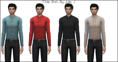 Sims 4 Male DiningOut Stuff Shirt Retextured at Julietoon – Julie J