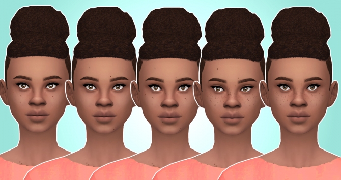 Freckles and Moles by witch-hammers at Mod The Sims » Sims 4 Updates