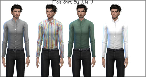 Sims 4 Male DiningOut Stuff Shirt Retextured at Julietoon – Julie J