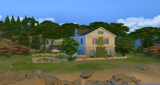 Sims 4 House by the sea by ihelen at ihelensims