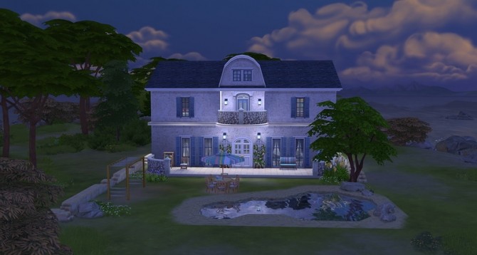 Sims 4 House by the sea by ihelen at ihelensims