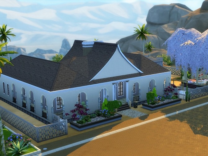 Sims 4 Marroquin Legacy Estate by purrfectionism at Mod The Sims