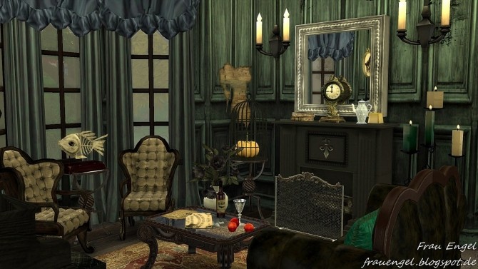 Sims 4 Autumn Melody house by Julia Engel at Frau Engel