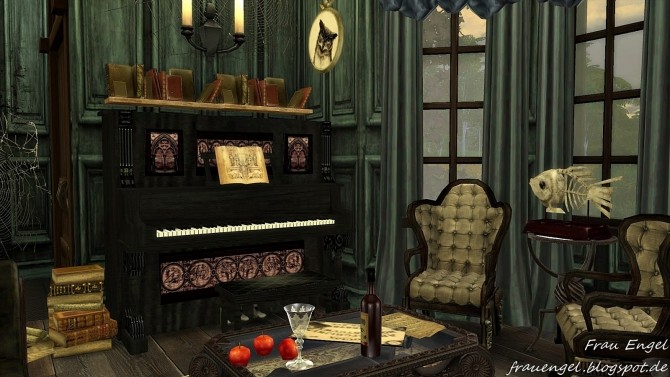 Sims 4 Autumn Melody house by Julia Engel at Frau Engel