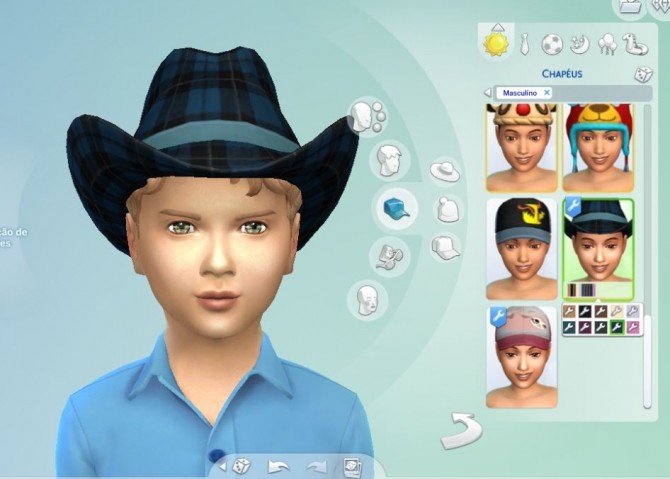 Sims 4 Cowboy Hat Conversion at My Stuff