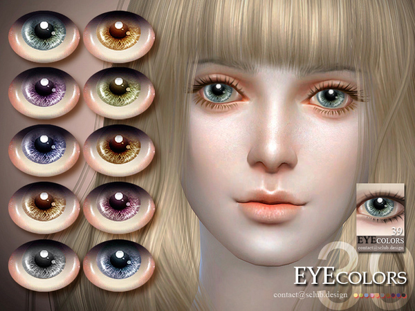 Sims 4 Eyecolor 39 by S Club LL at TSR
