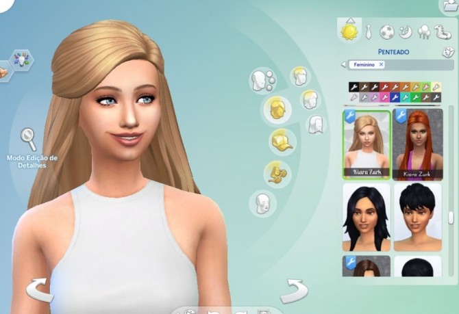 Sims 4 Twist Hairstyle at My Stuff