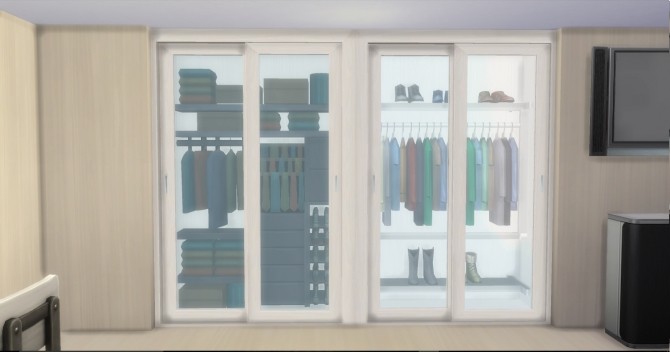 Sims 4 Display Wardrobe by AdonisPluto at Mod The Sims