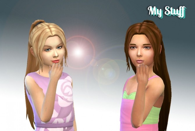 Sims 4 Indecision Hair for Girls at My Stuff