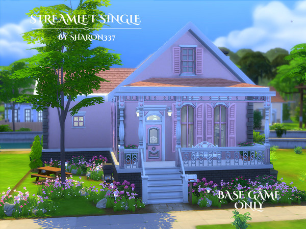 Sims 4 Streamlet Single Renovation by sharon337 at TSR