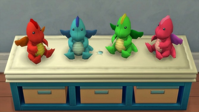Sims 4 More Monster Guards: Dragon, Ducky and Hippo Defenders by K9DB at Mod The Sims