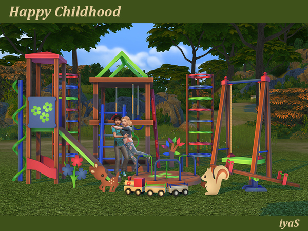 Sims 4 Happy Childhood 11 decorative objects by soloriya at TSR