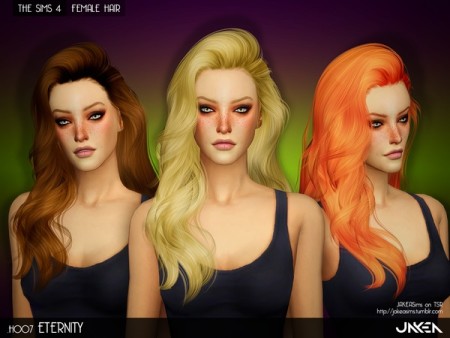 H007 ETERNITY Female Hair by JAKEASims at TSR