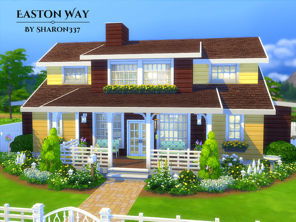 Sims 4 Easton Way house by sharon337 at TSR