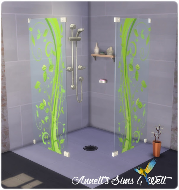 Sims 4 Flowers Shower at Annett’s Sims 4 Welt