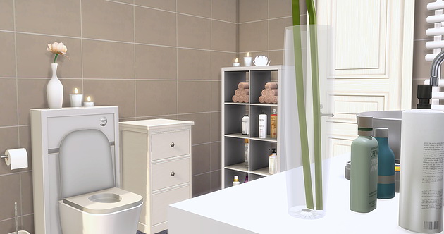 Sims 4 Attic bathroom at Caeley Sims