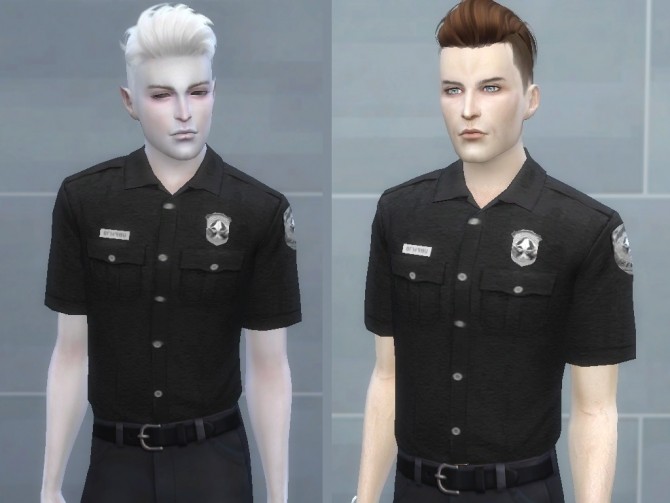Sims 4 Shirt 02 Police at Tatyana Name