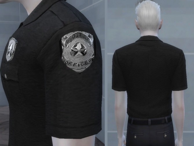 Sims 4 Shirt 02 Police at Tatyana Name