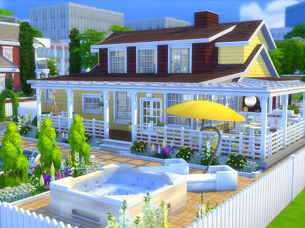Sims 4 Easton Way house by sharon337 at TSR