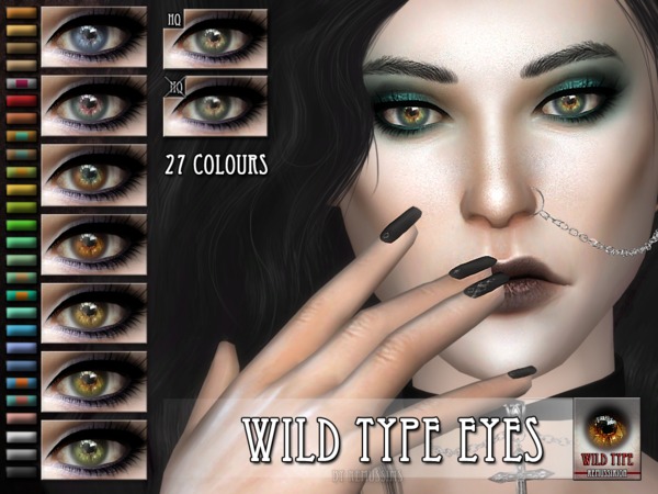 Sims 4 Wild type Eyes by RemusSirion at TSR