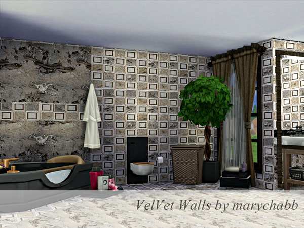 Sims 4 VelVet Set by marychabb at TSR