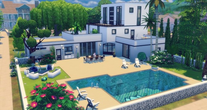 Sims 4 Pure house at Studio Sims Creation