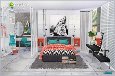 Go Trendy bedroom & Add-ons (Free + Pay) at SIMcredible! Designs 4