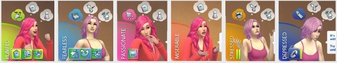 Sims 4 Internal Mood Names Replacement by DLPalindrome at Mod The Sims