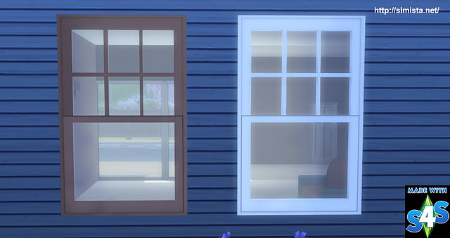 Sims 4 Aluminium Basic Window at Simista