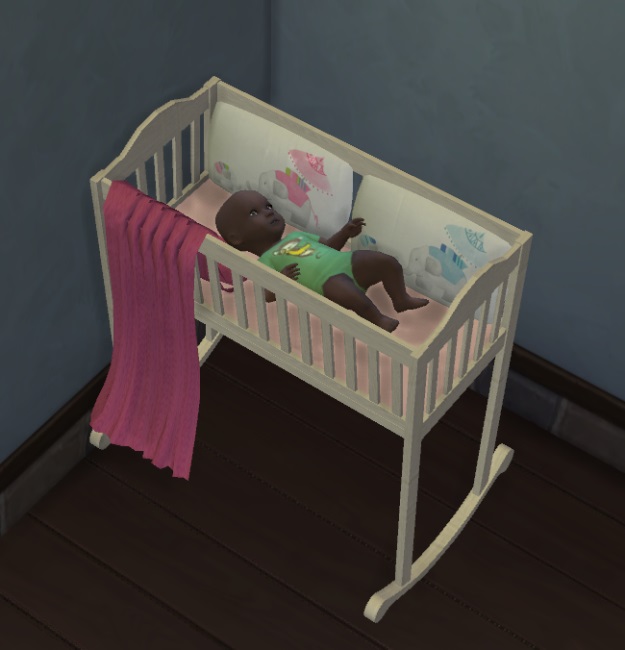 Sims 4 4 recolors of dorosimfan1s baby cradle by Avalanche at Sims Marktplatz