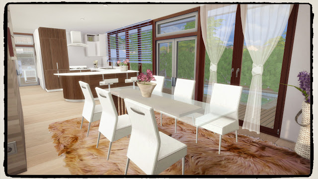 Sims 4 Luxury Modern House at Dinha Gamer