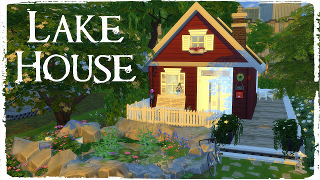 Sims 4 Lake House at Dinha Gamer