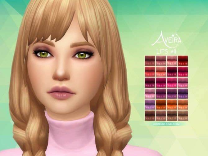 Lips #11 at Aveira Sims 4 » Sims 4 Updates