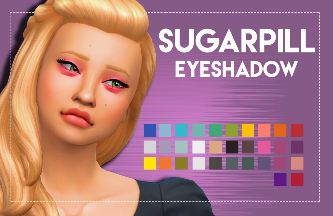 Sugarpill Inspired Eyeshadow By Weepingsimmer At Simsworkshop Sims Updates