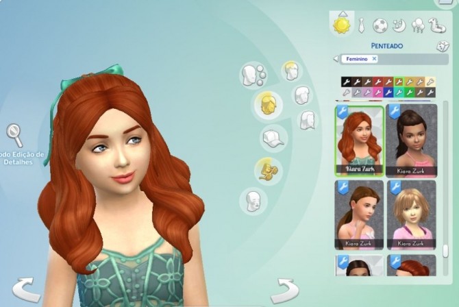 Sims 4 Sweet Curls for Girls at My Stuff