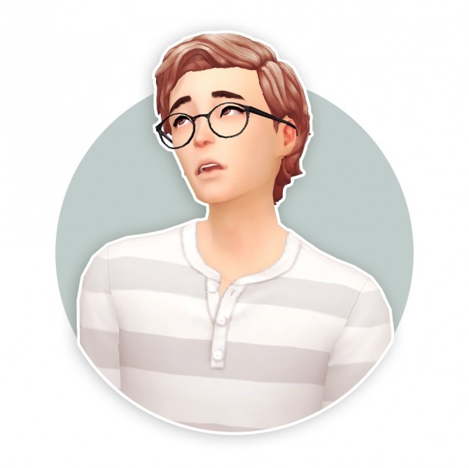 Sims 4 Cosmo hair recolour at Seven Sims