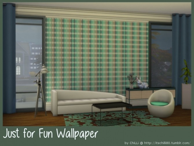 Sims 4 Just for Fun Wallpaper at ChiLLis Sims