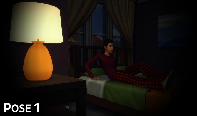 Sims 4 Nightmares Mini Pose Pack by WyattsSims at SimsWorkshop