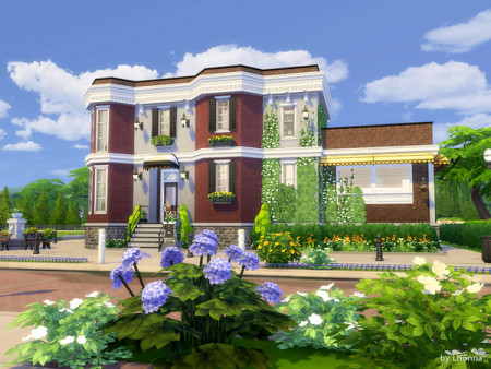 Old Brick Avenue 34 The Red Dwarf house by Lhonna at TSR » Sims 4 Updates