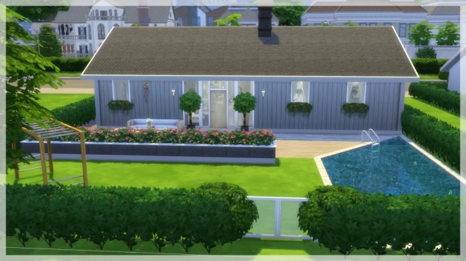 Sims 4 Ark 112 house by Indra at SimsWorkshop