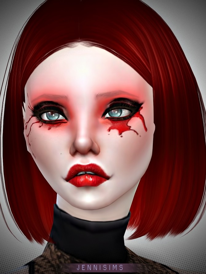 Sims 4 Horror EyeShadow at Jenni Sims