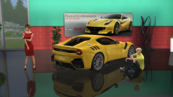 Sims 4 Ferrari F12tdf at LorySims