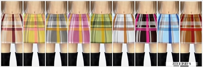 Sims 4 Skirt and Top at Jenni Sims