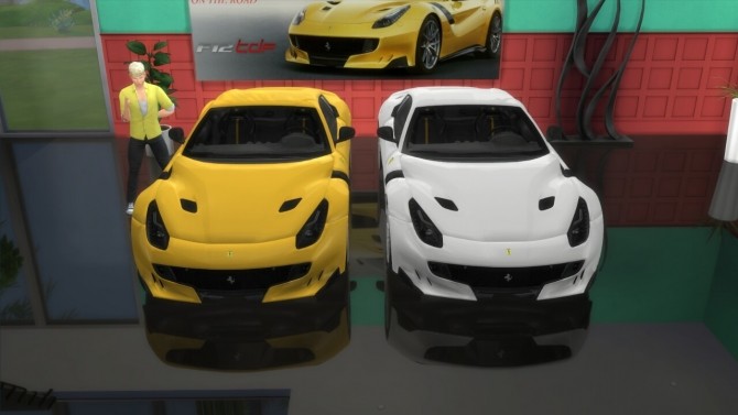 Sims 4 Ferrari F12tdf at LorySims