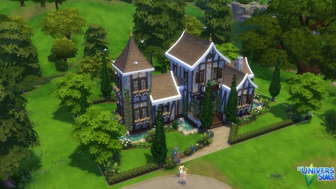 Sims 4 Villa Windenburg by thesims4house at L’UniverSims