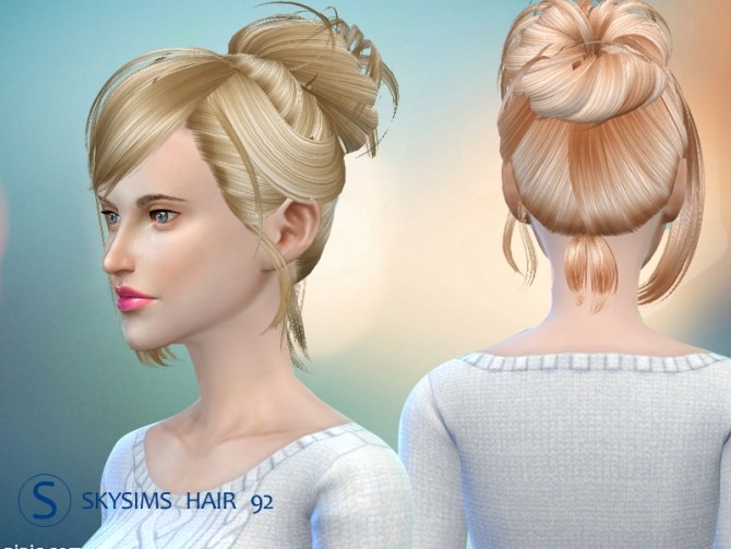 Sims 4 Skysims hair 092 (Pay) at Butterfly Sims