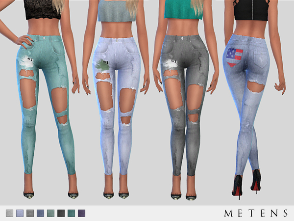 Sims 4 Shay Jeans by Metens at TSR