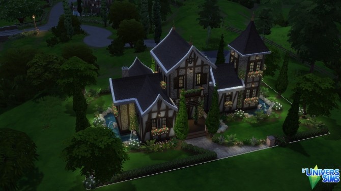 Sims 4 Villa Windenburg by thesims4house at L’UniverSims