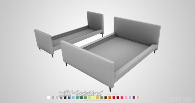 Sims 4 Josef and Scandinavian Bed Frames at Onyx Sims