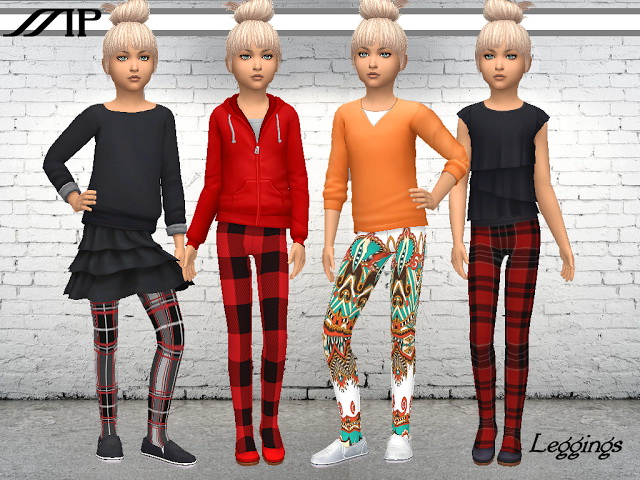 Sims 4 MP Autumn Leggings/Tights for child (Acc) at BTB Sims – MartyP